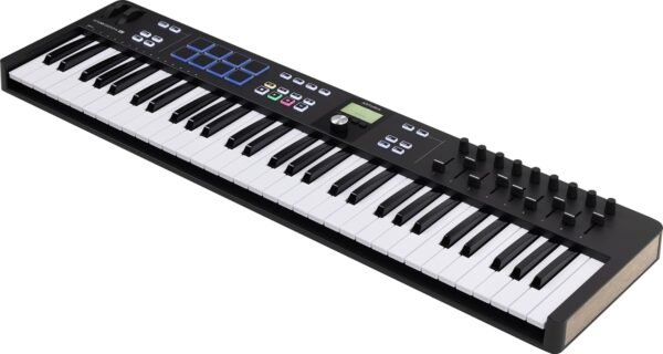 ARTURIA KeyLab Essential 61 mk3 MIDI Controller für kreative Musikproduktion Zuhause