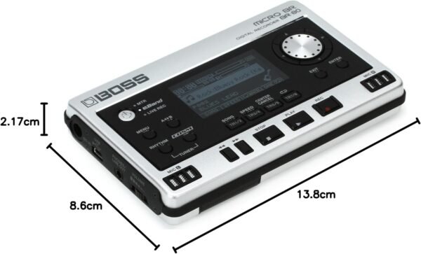 BOSS BR80 Digital Recorder 8-Spur Aufnahme mit COSM Effekten und 64 virtuellen Spuren