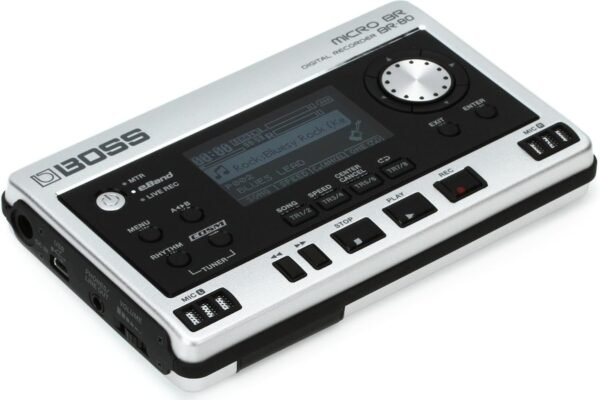 BOSS BR80 Digital Recorder 8-Spur Aufnahme mit COSM Effekten und 64 virtuellen Spuren