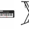 Casio LK S250 Keyboard 61 Tasten mit Beleuchtung und Lernfunktionen ideal für Anfänger