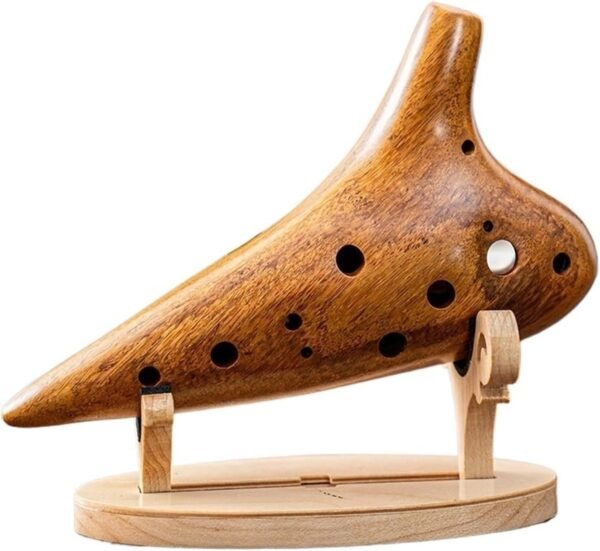 Entdecke die Ocarina 12 Loch Alto C aus Bambus perfekt für Anfänger und Musiker