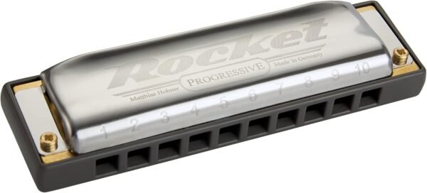 HOHNER Rocket C Mundharmonika ergonomisch gestaltet mit kraftvollem Sound und maximalem Komfort