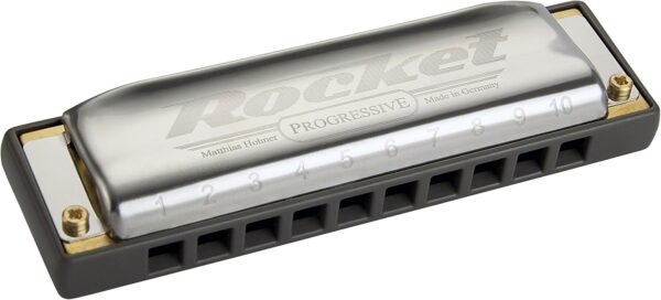 HOHNER Rocket C Mundharmonika ergonomisch gestaltet mit kraftvollem Sound und maximalem Komfort