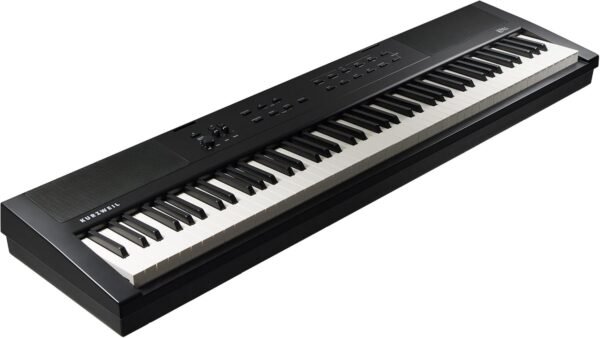 Kurzweil KA E1 Digitalpiano mit 88 gewichteten Tasten und Bluetooth Verbindung