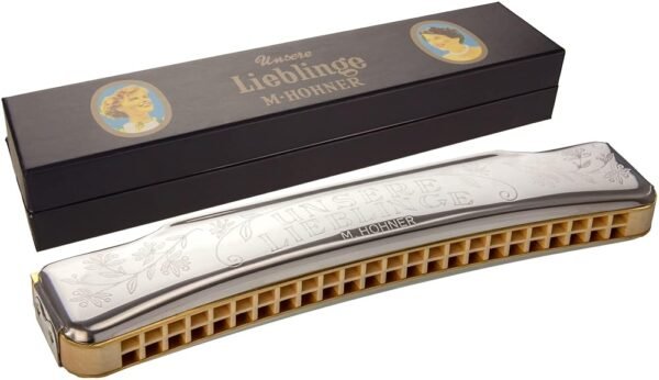 M733201 Hohner Unsere Lieblinge"48"-Hole Harmonica C