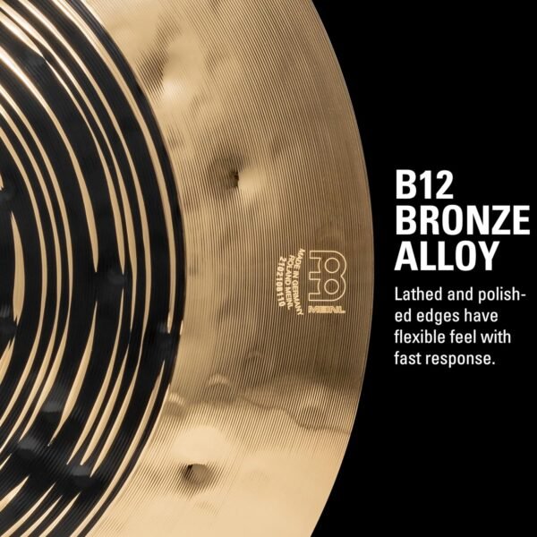 Meinl Classics Custom Dual Becken Set für kraftvollen Rocksound und dunkle Nuancen