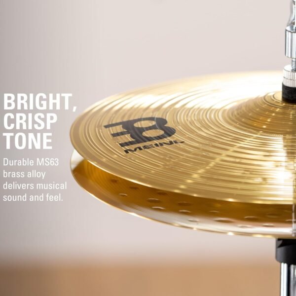Meinl HCS Becken-Set für Anfänger inklusive Gratis Splash Sticks und Unterricht
