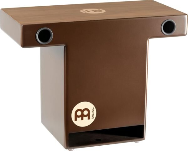 Meinl Turbo Slaptop Cajon mit Walnuss Oberfläche für kraftvollen Klang und Komfort