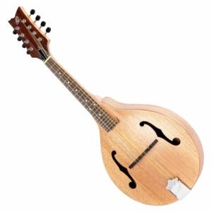 Ortega Guitars A-Style Left Handed Mandolin - Acoustic, F-Holes - Mandolins - Mahogany, Natural (RMA5NA-L)