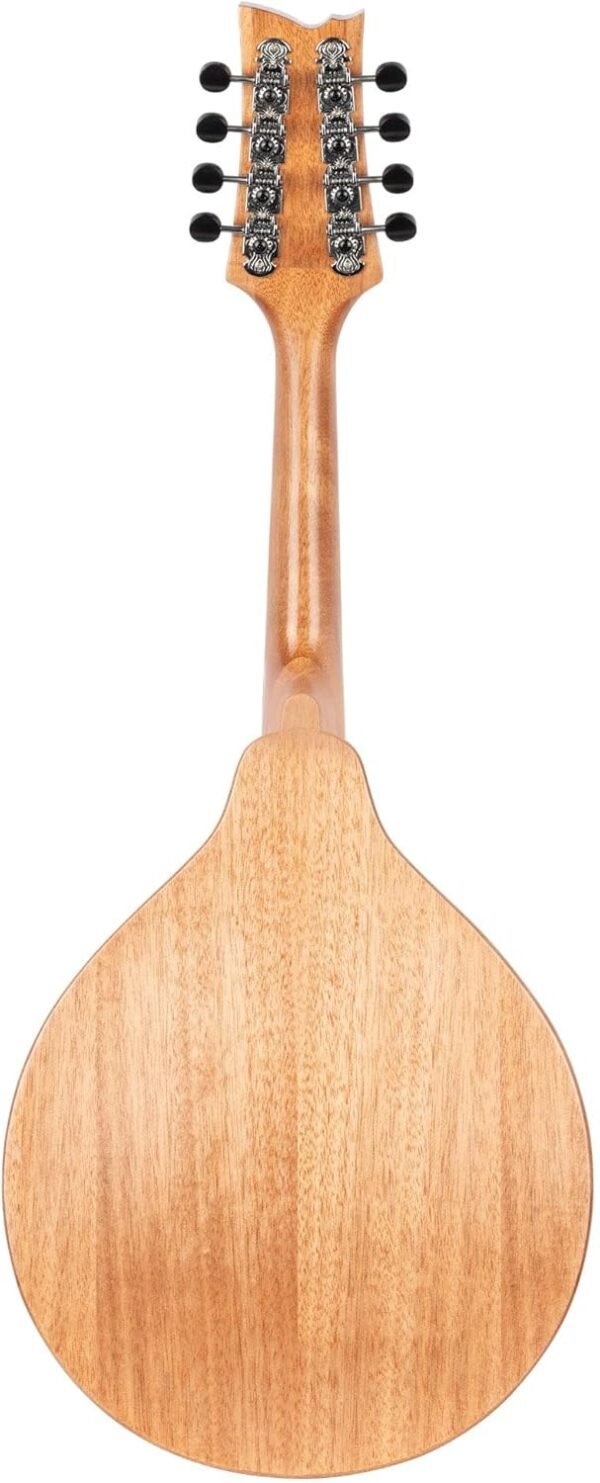Ortega Guitars RMA5NA-L 8-Saitige Mandoline für Anfänger im Chrome Look