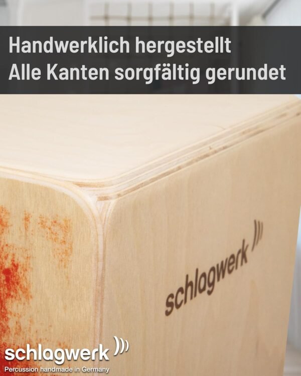 Schlagwerk CP402 Cajon aus Birkenholz begeistert mit kräftigem Snare-Sound und robustem Design