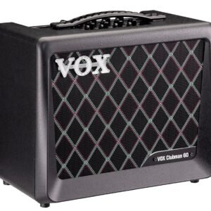 Vox Clubman 60-50W Combo Amplifier for Semi/Fully Hollow Body Guitars - 2 Channels with Nutube Vacuum Technology - Black